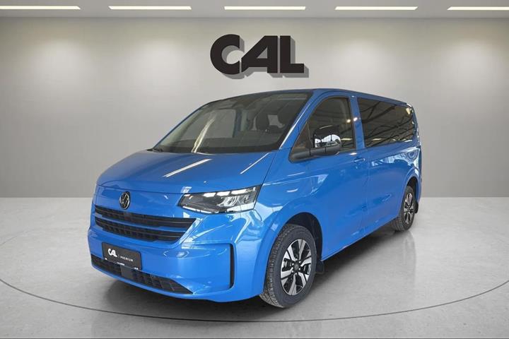 Blå VW e-Caravelle fra 2025
