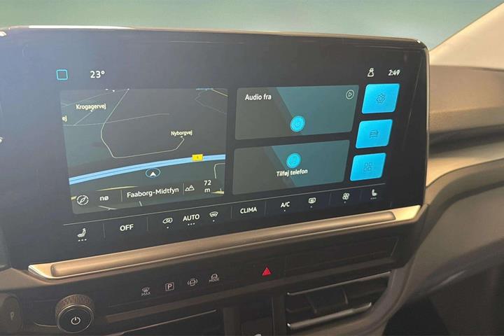 Blå VW e-Caravelle fra 2025