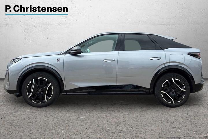 Grå Peugeot e-3008 fra 2025
