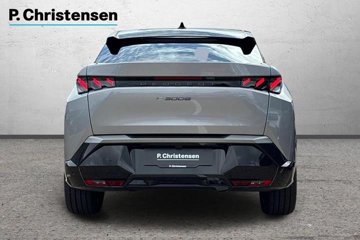 Grå Peugeot e-3008 fra 2025