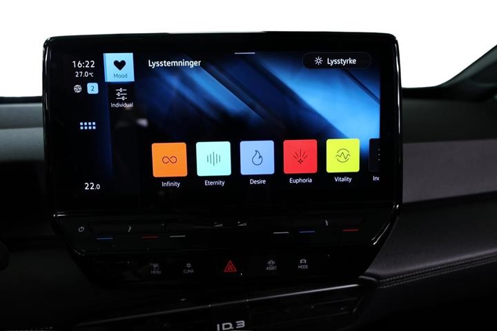 Grå VW ID.3 fra 2023