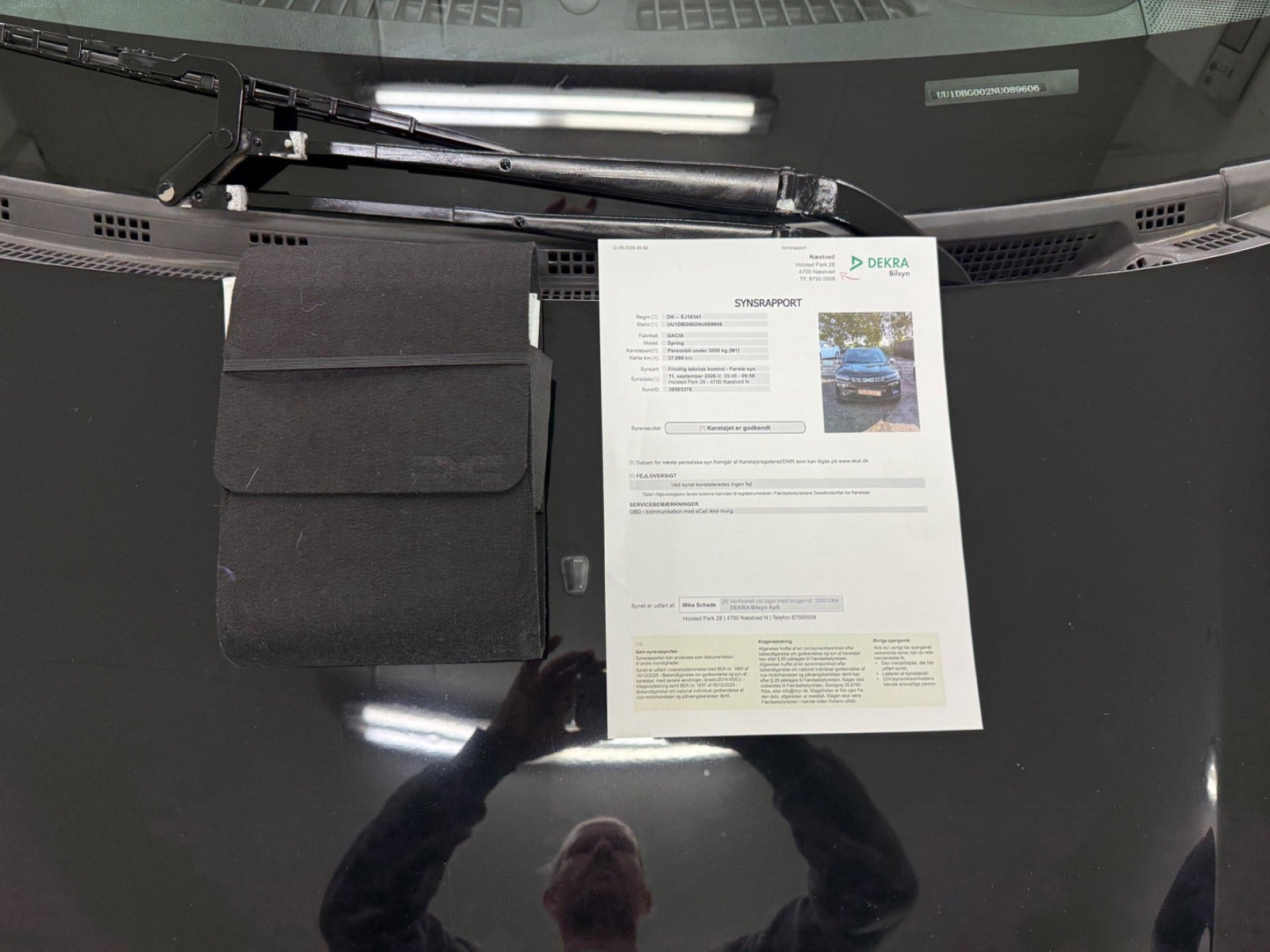 Sort Dacia Spring fra 2023