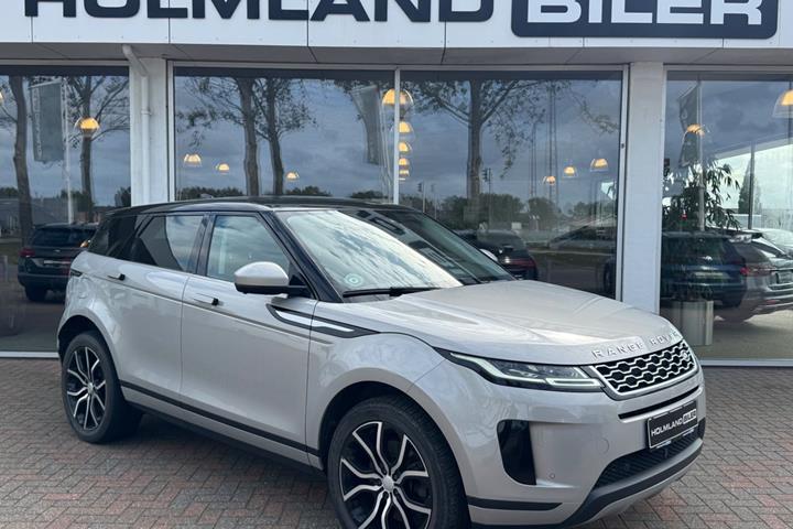 Grå Land Rover Range Rover evoque fra 2020