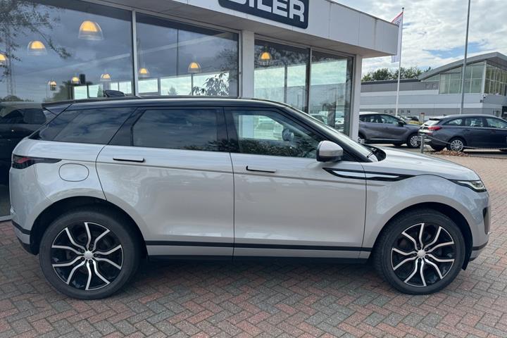 Grå Land Rover Range Rover evoque fra 2020