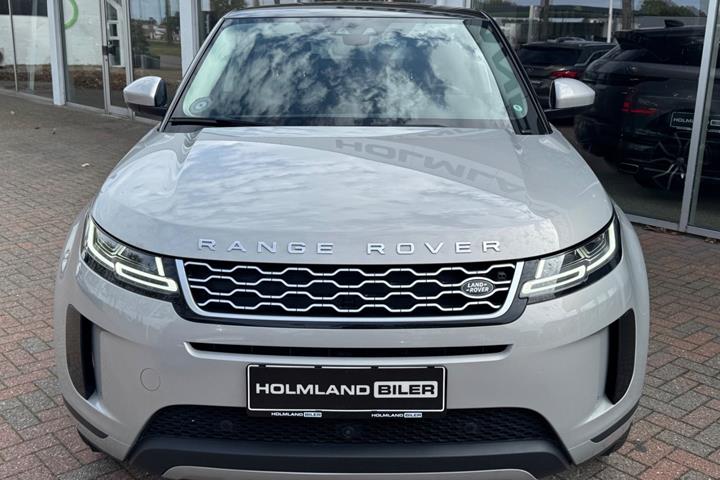 Grå Land Rover Range Rover evoque fra 2020