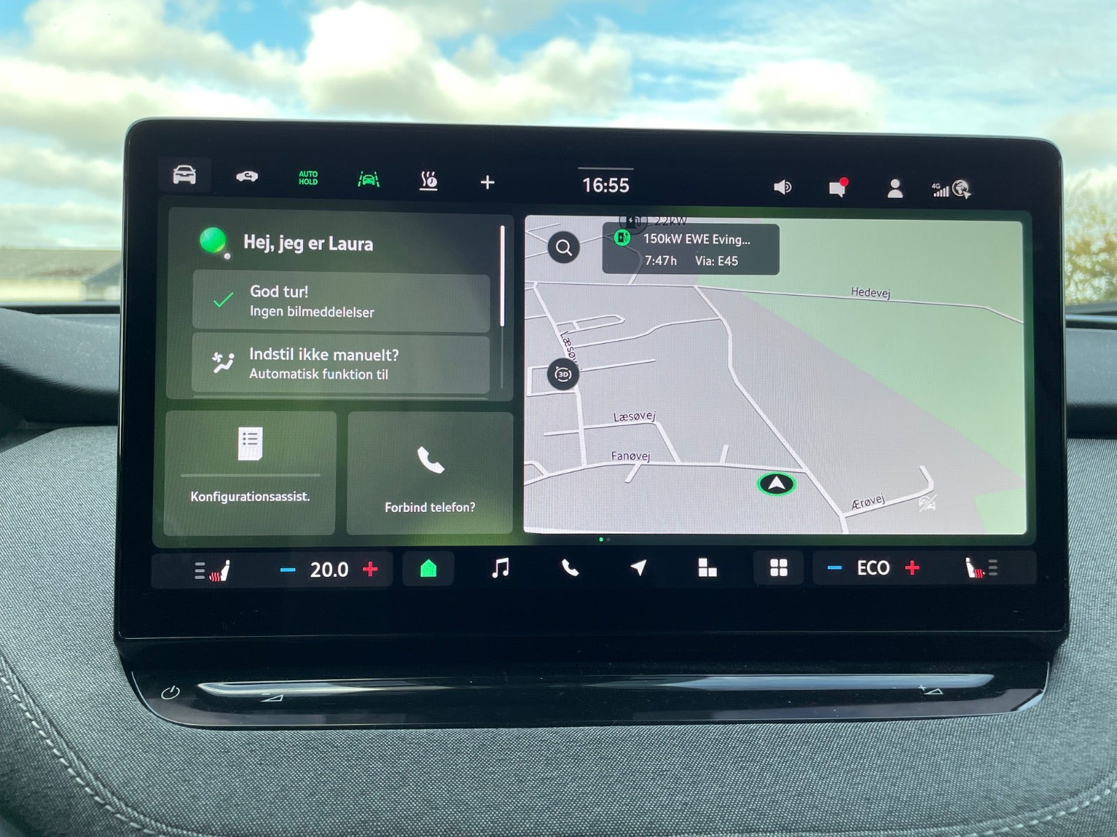 Sølv Skoda Enyaq fra 2025
