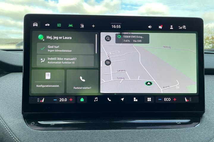 Sølv Skoda Enyaq fra 2025