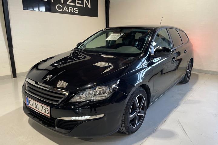 Sort Peugeot 308 fra 2017