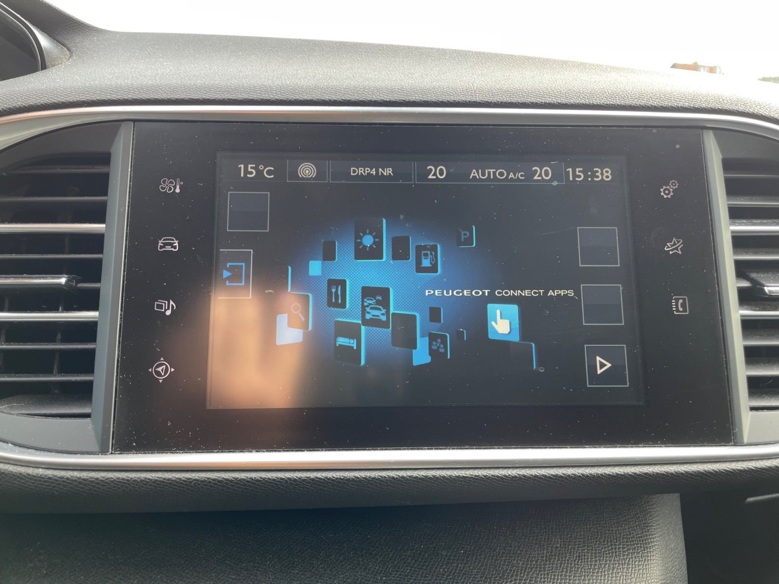 Sort Peugeot 308 fra 2017