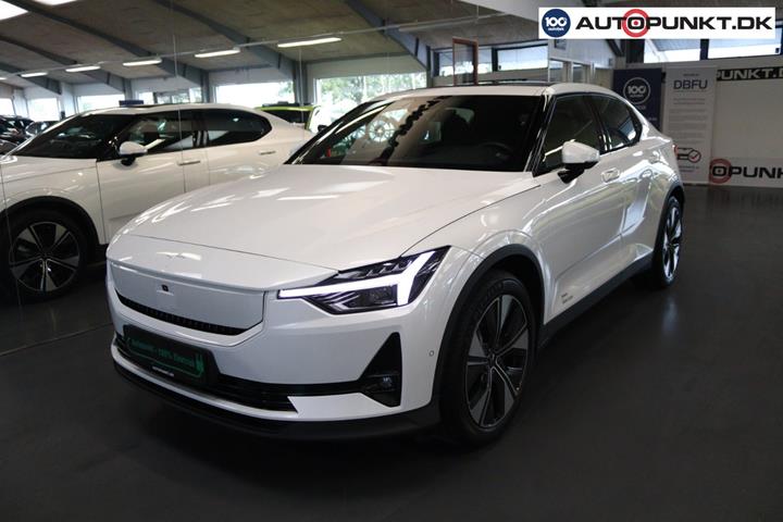 Hvid Polestar 2 fra 2024