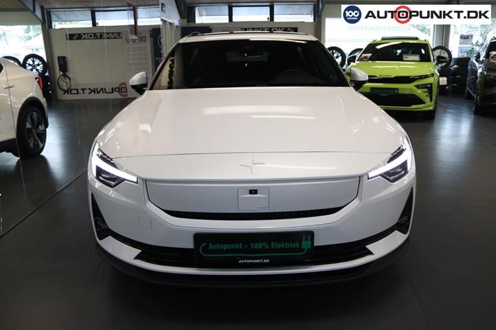 Hvid Polestar 2 fra 2024