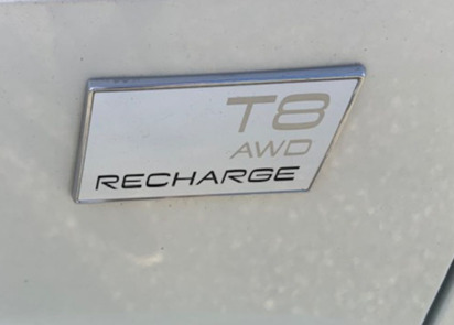Hvid Volvo V60 fra 2022