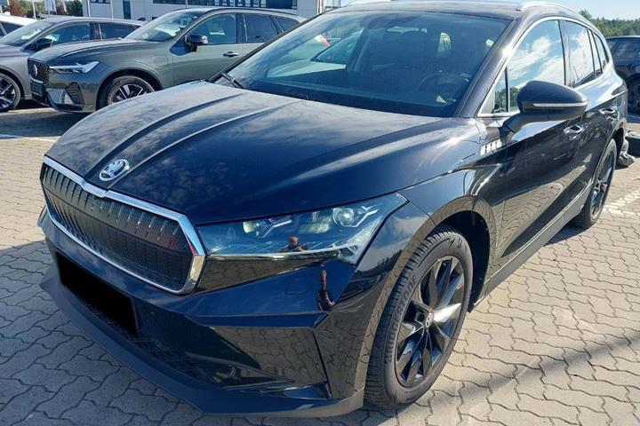Sort Skoda Enyaq fra 2023
