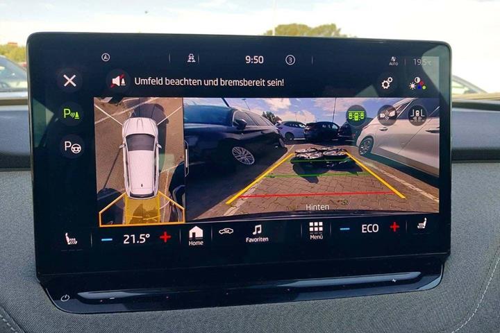 Sort Skoda Enyaq fra 2023