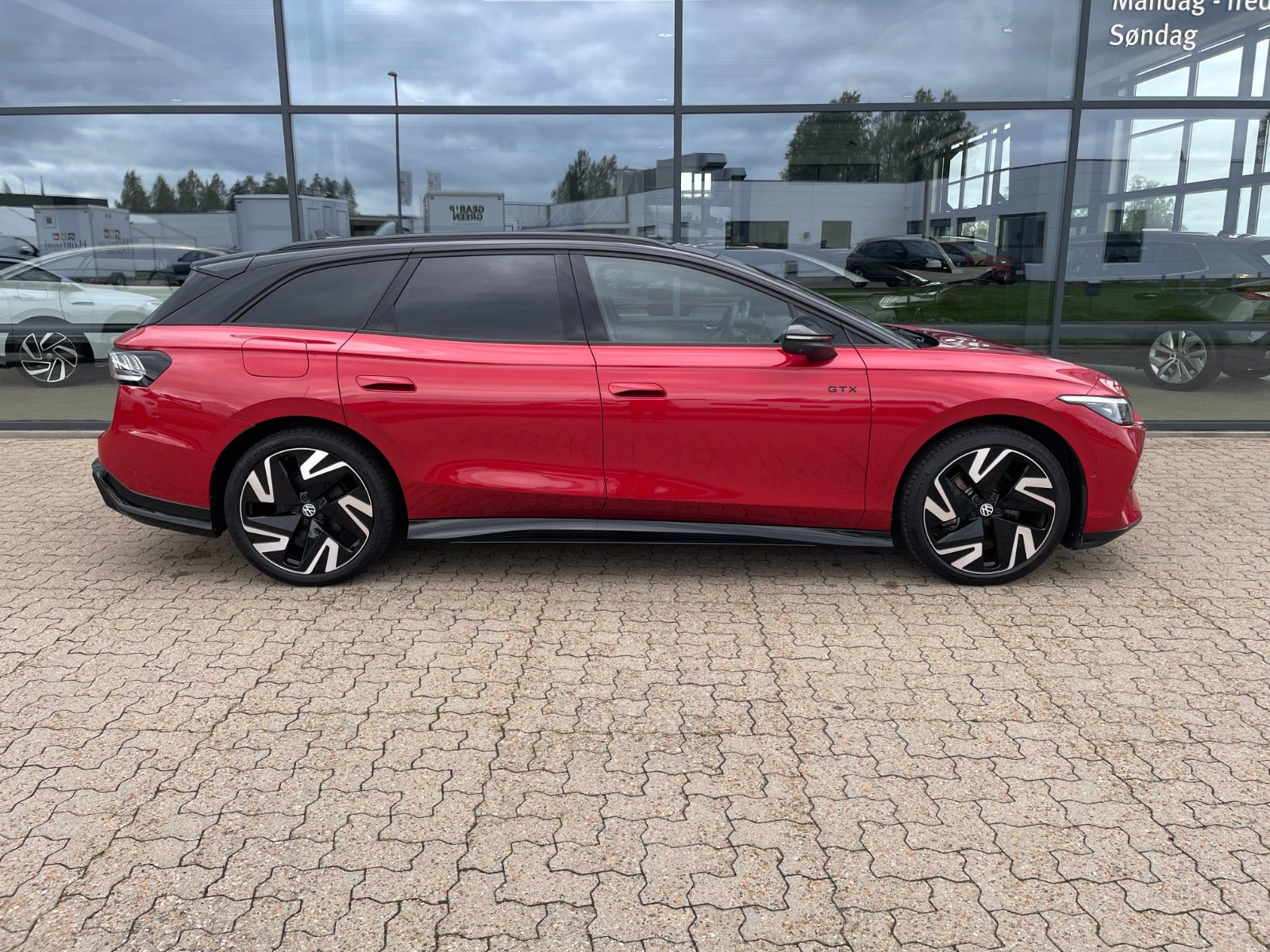 Rød VW ID.7 fra 2026