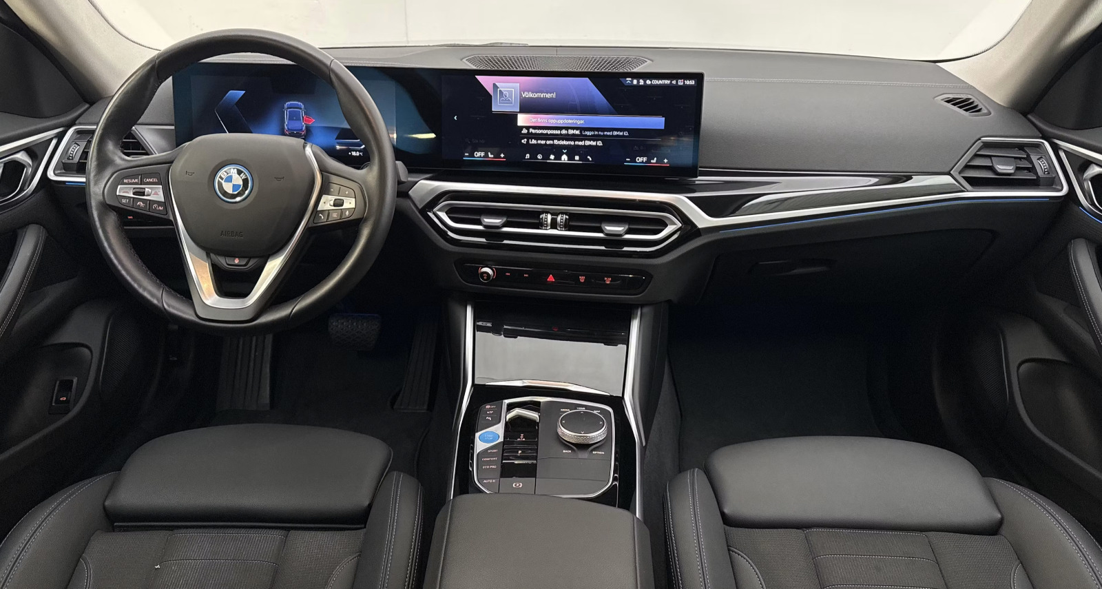 Sort BMW i4 fra 2024