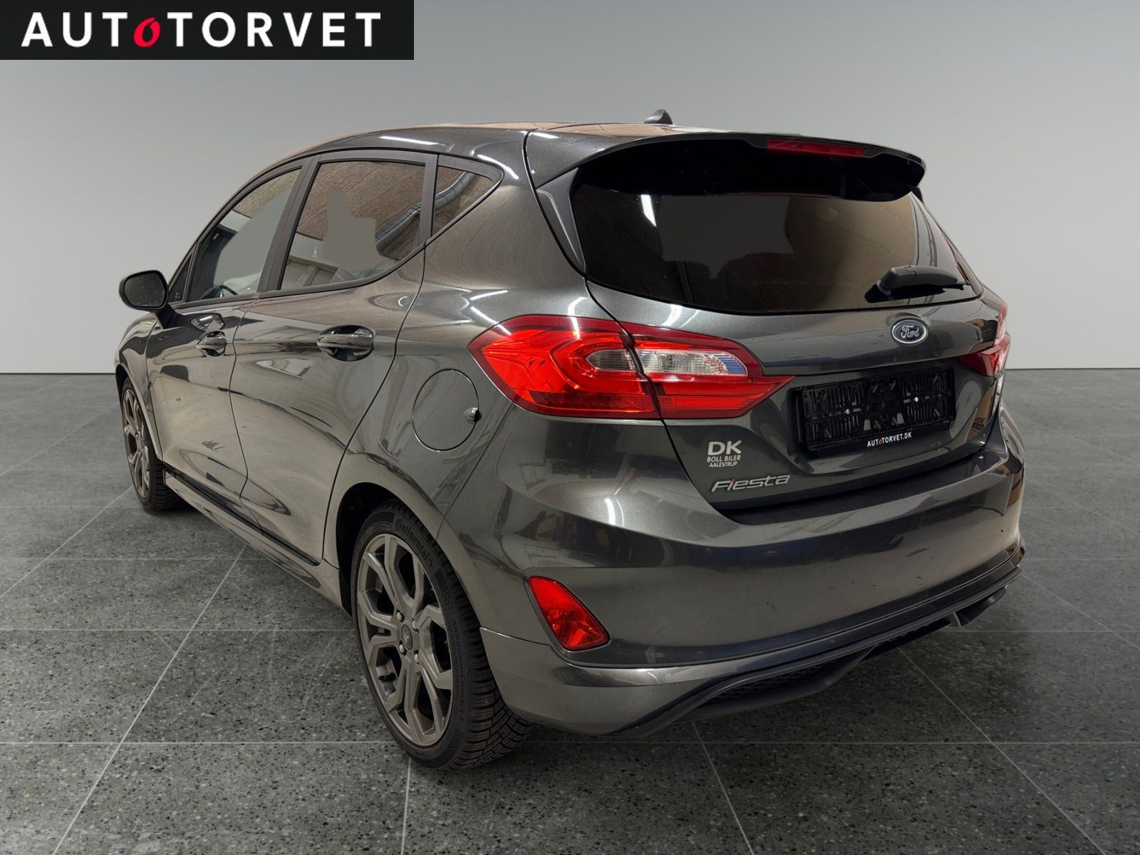 Grå Ford Fiesta fra 2018