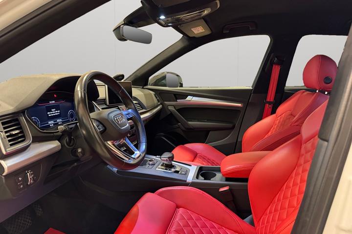 Hvid Audi Q5 fra 2019