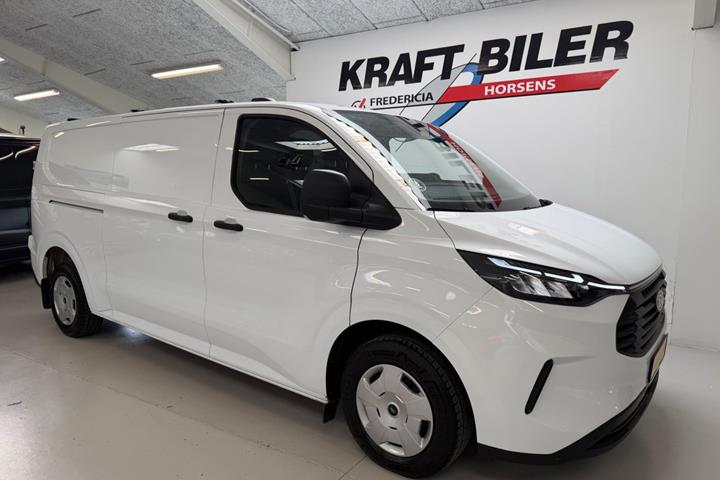 Hvid Ford Transit Custom 300 L2 fra 2024