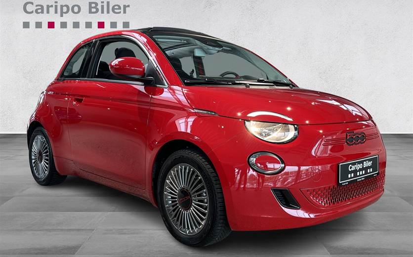 Fiat 500e EL RED 118HK Cabr. Aut.