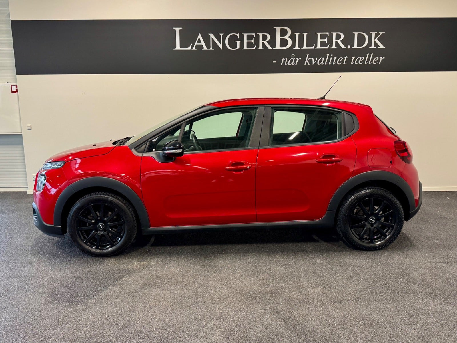 Rød Citroën C3 fra 2021