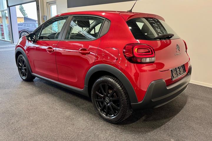 Rød Citroën C3 fra 2021