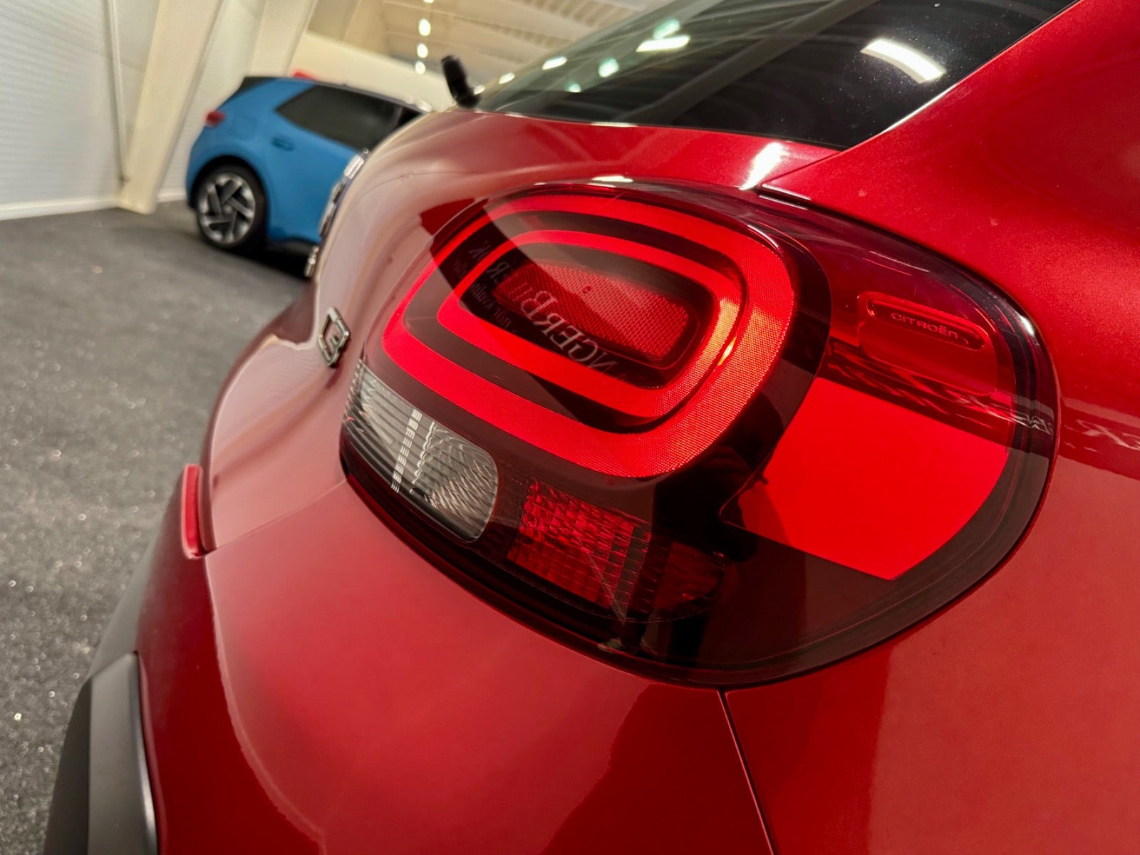 Rød Citroën C3 fra 2021