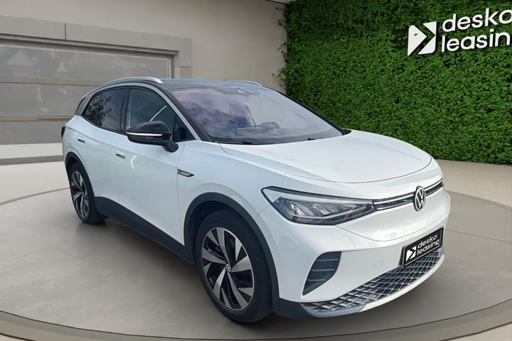 Hvid VW ID.4 fra 2021