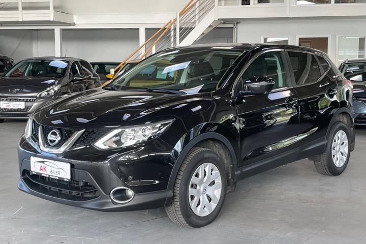 Sort Nissan Qashqai fra 2017