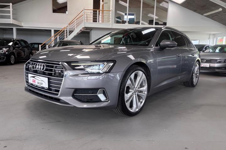 Grå Audi A6 fra 2020