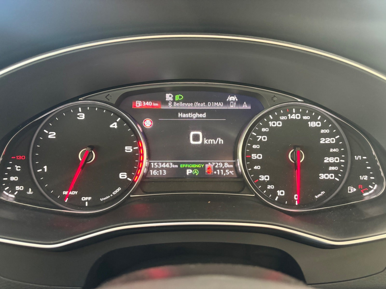 Grå Audi A6 fra 2020