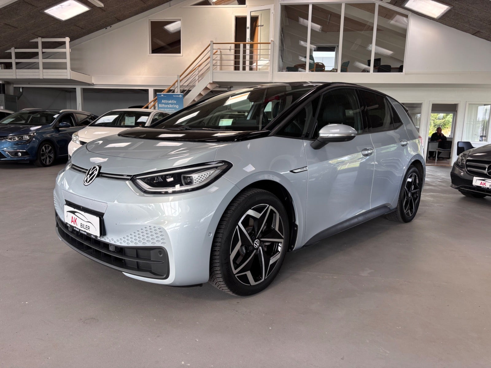 Blå VW ID.3 fra 2023