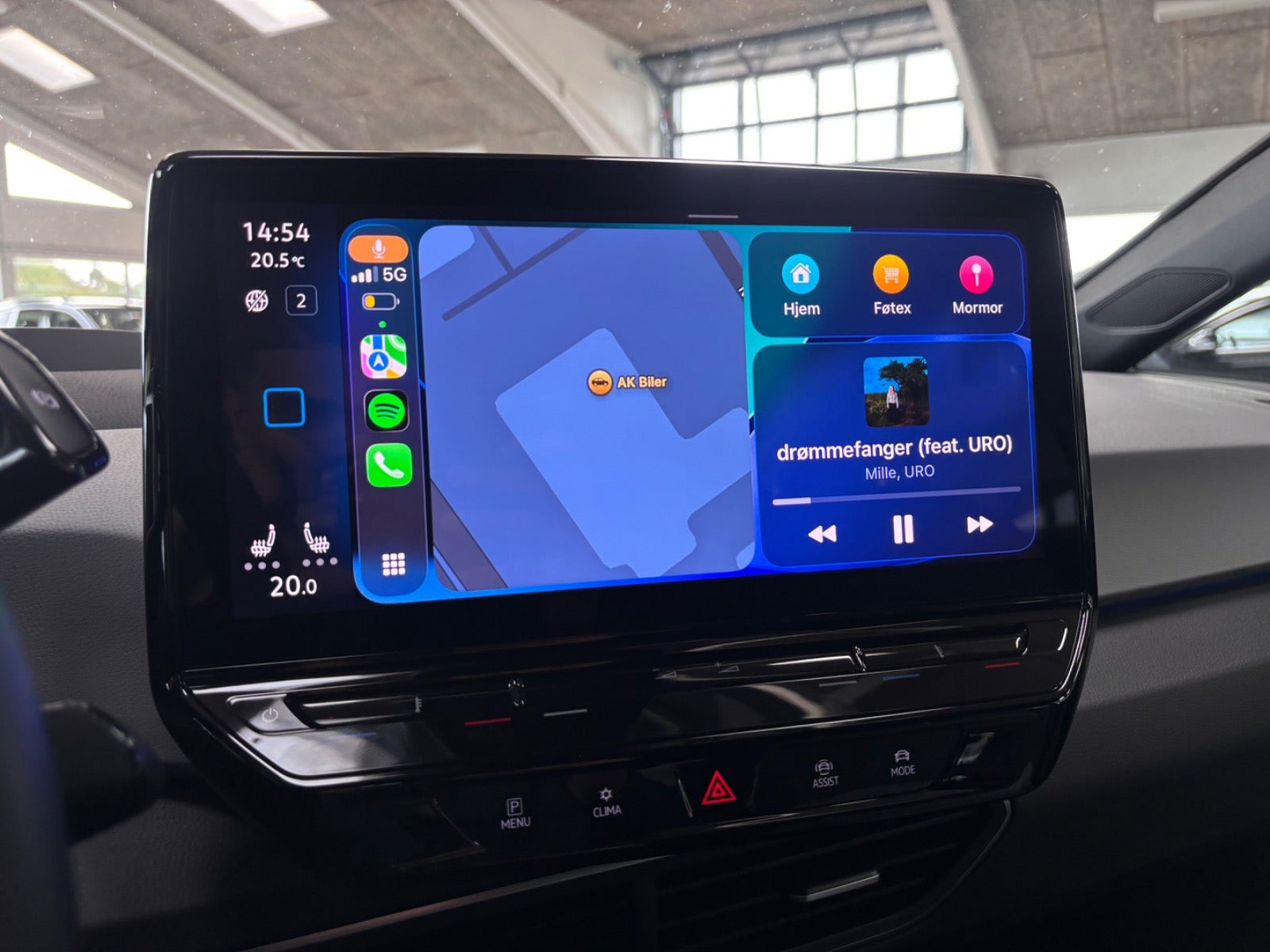 Blå VW ID.3 fra 2023