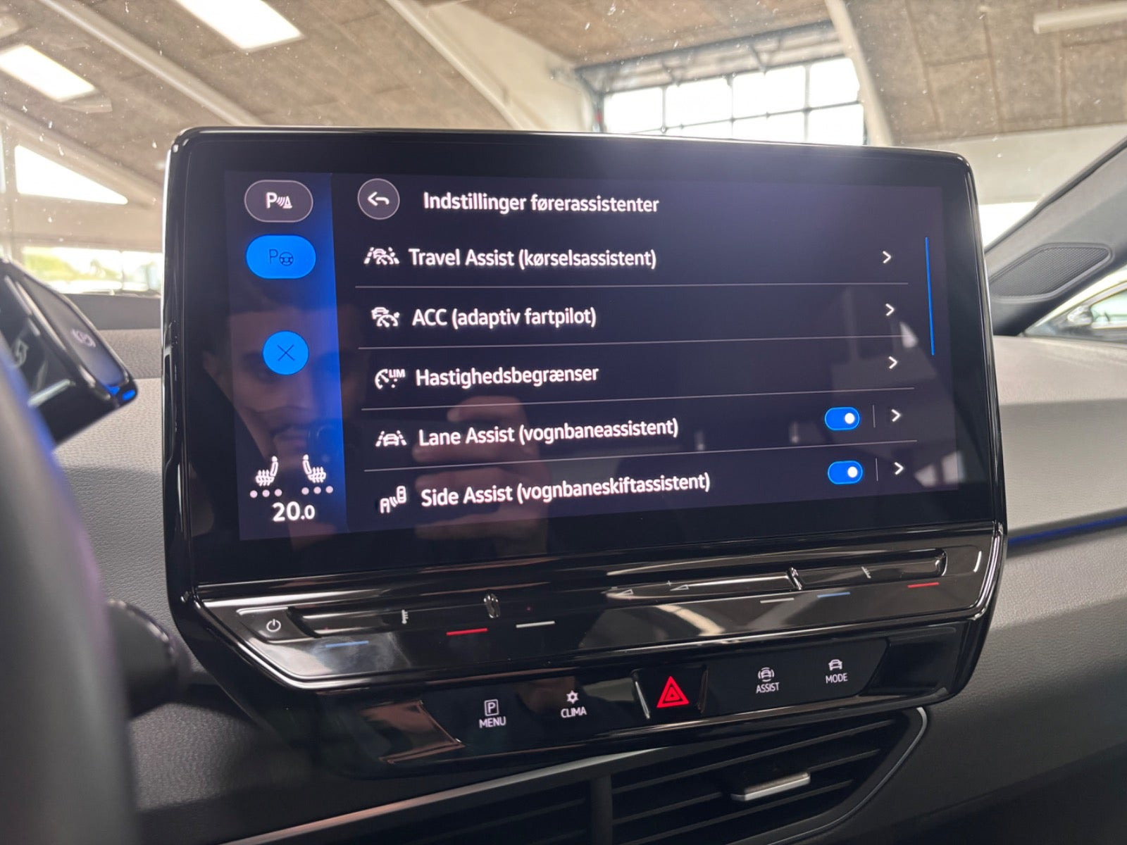 Blå VW ID.3 fra 2023