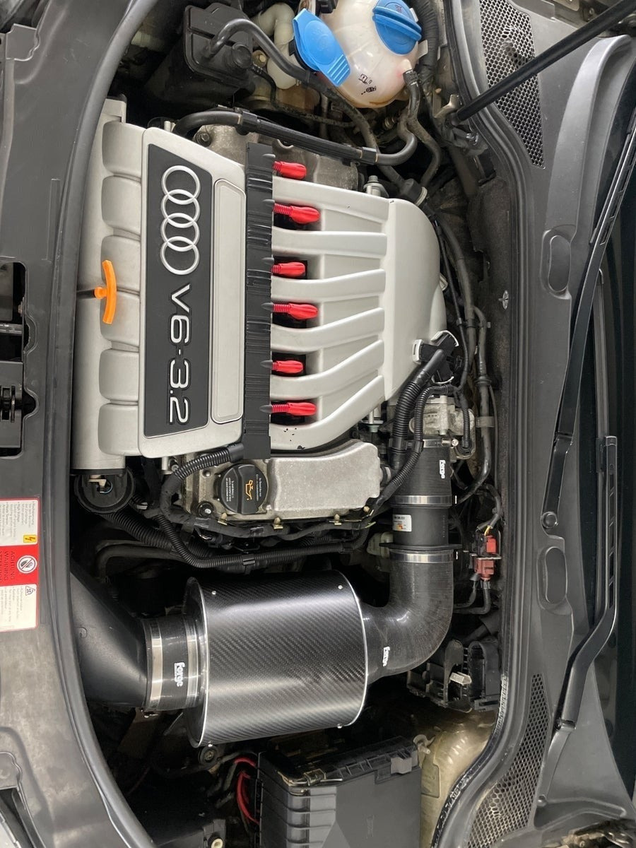 Orange Audi A3 fra 2006