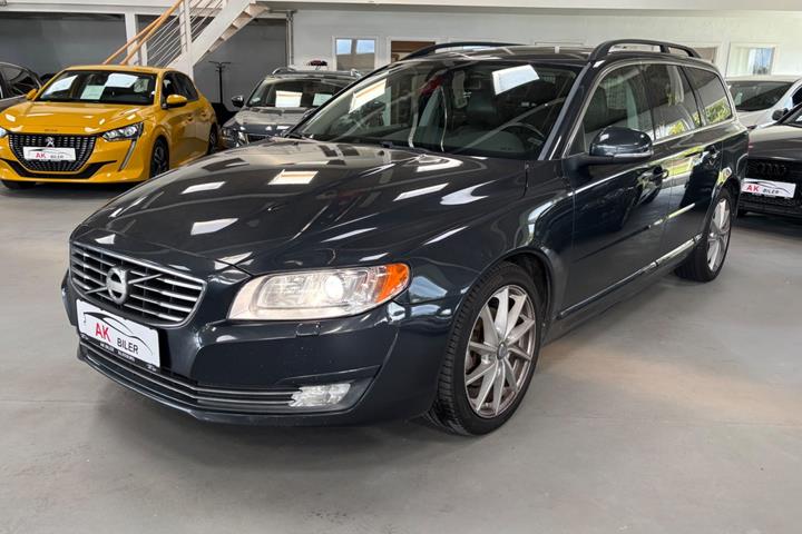 Sort Volvo V70 fra 2014