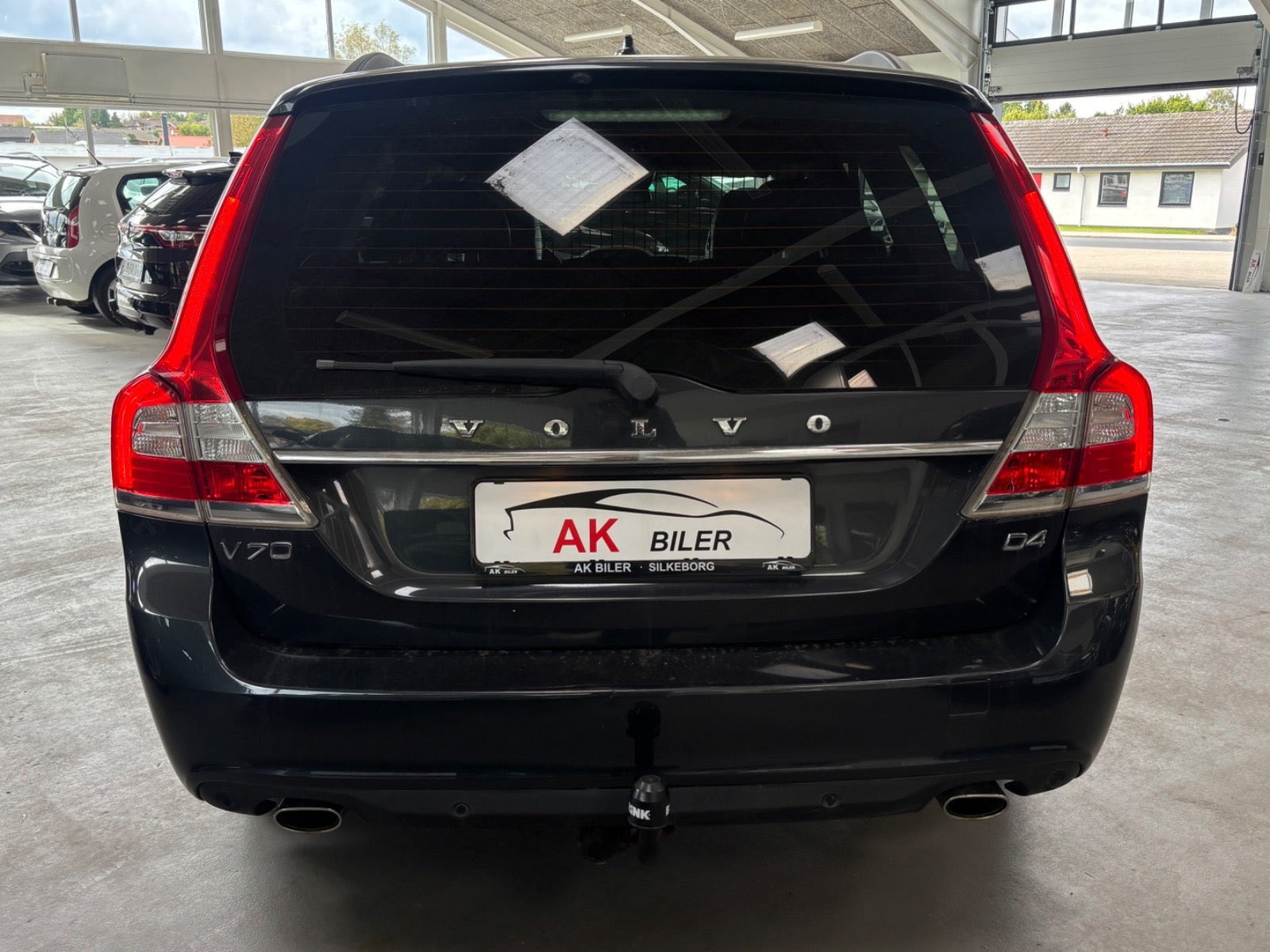 Sort Volvo V70 fra 2014