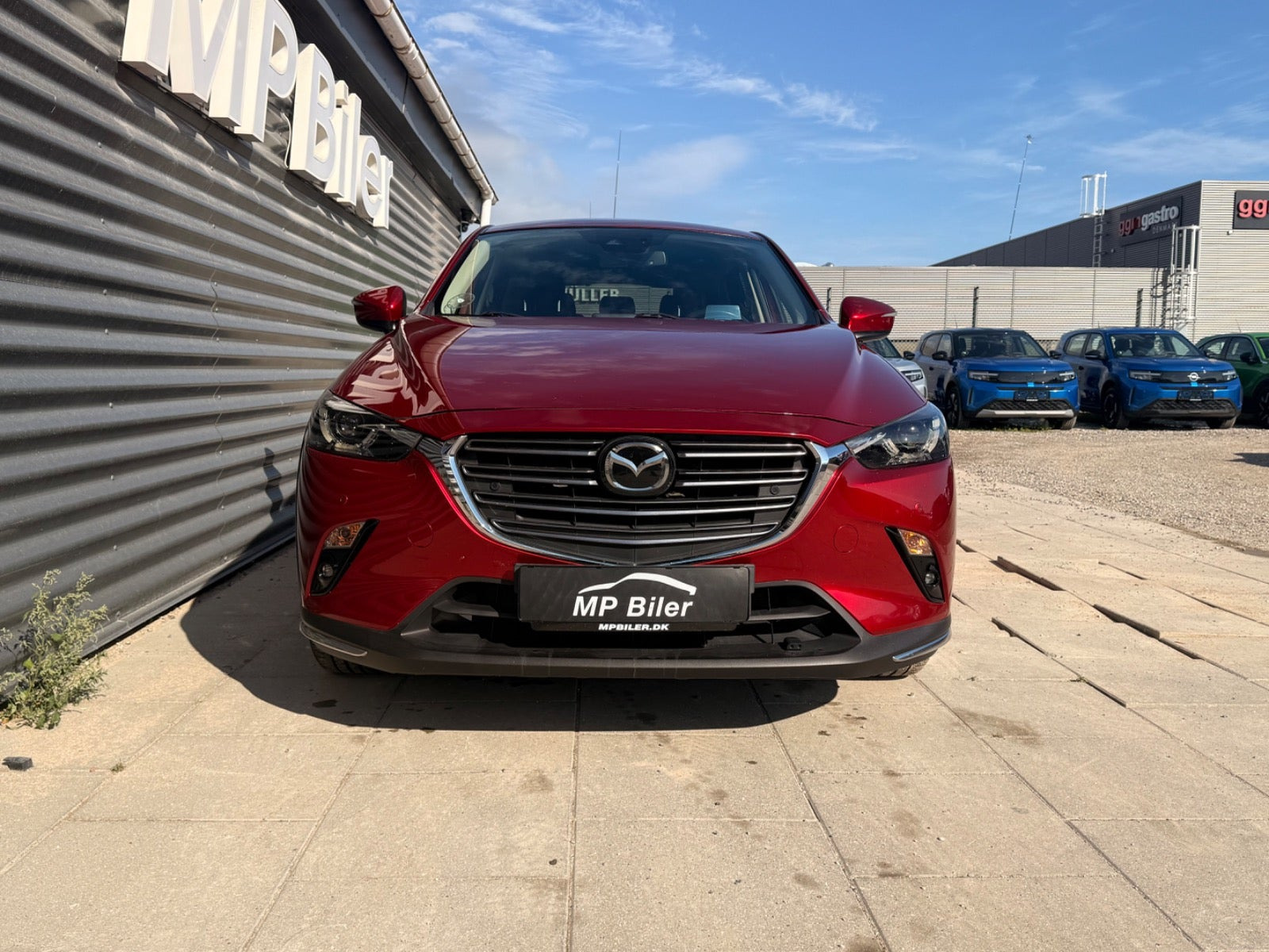 Rød Mazda CX-3 fra 2018