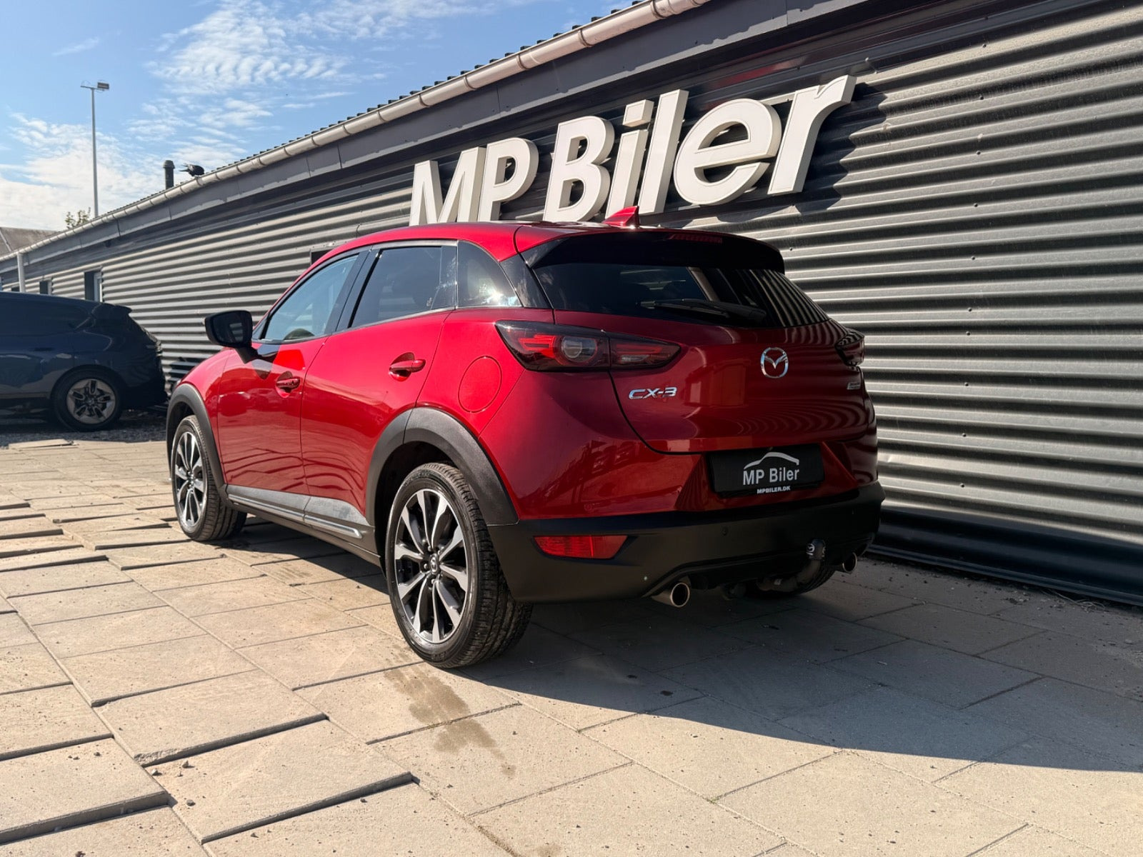 Rød Mazda CX-3 fra 2018