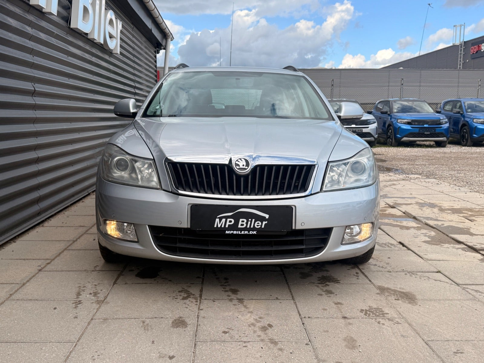 Sølv Skoda Octavia fra 2013