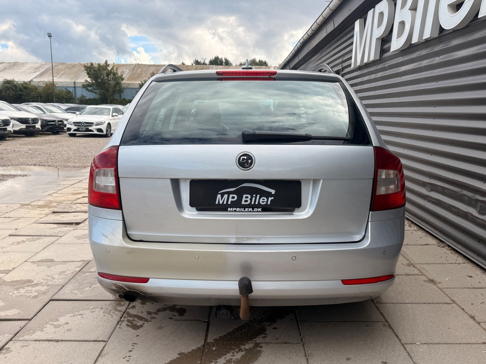 Sølv Skoda Octavia fra 2013