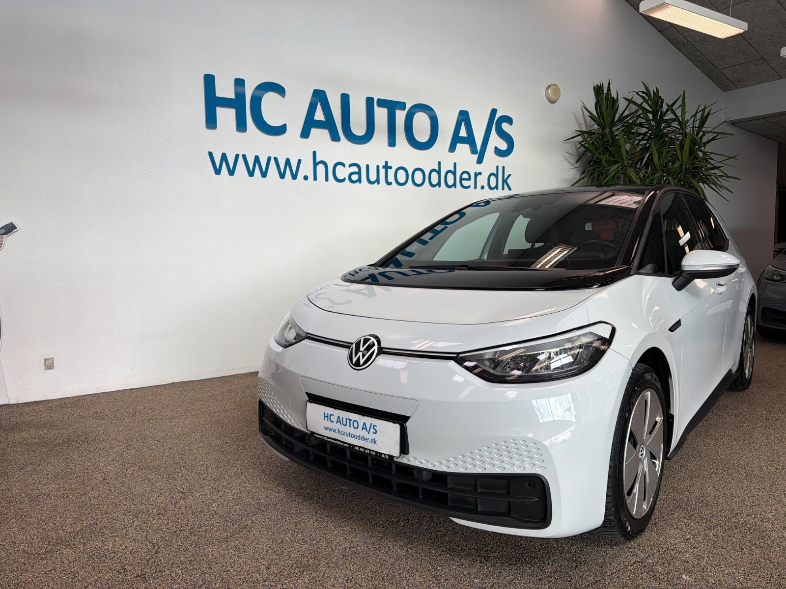 Hvid VW ID.3 fra 2021