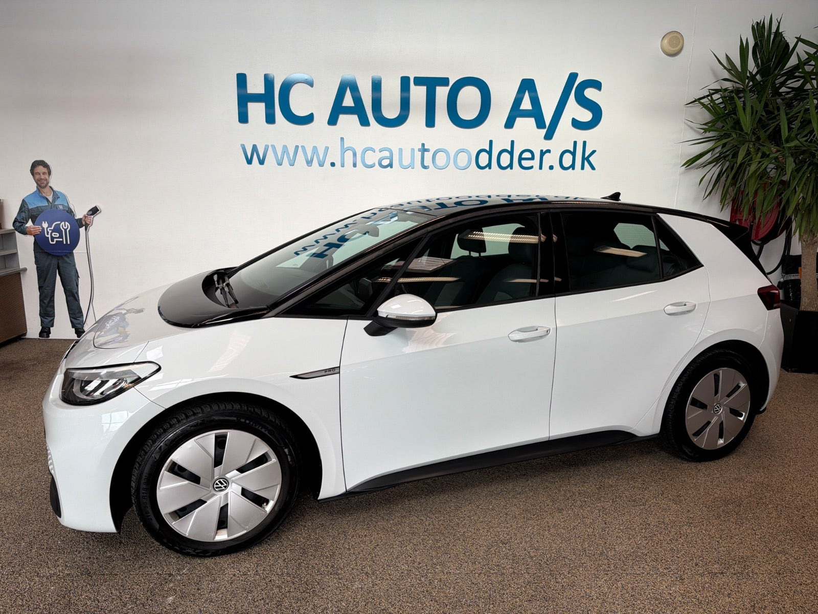 Hvid VW ID.3 fra 2021