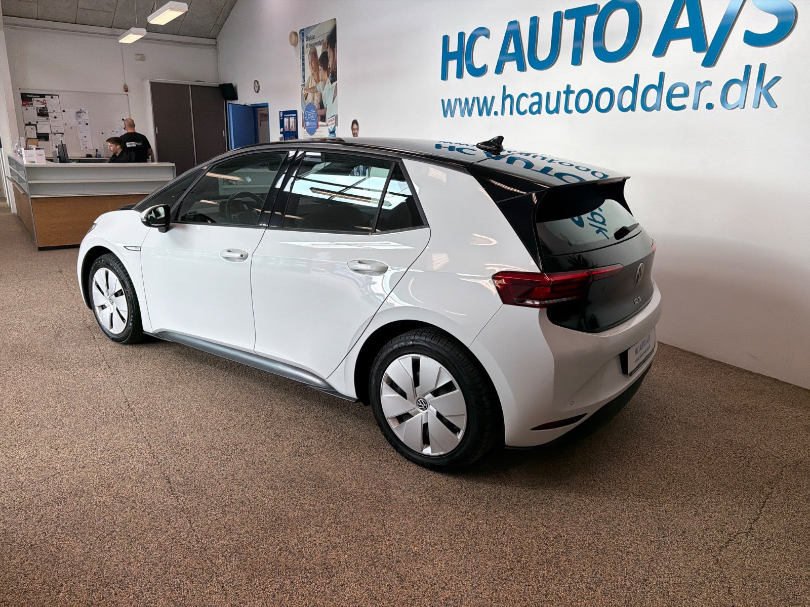 Hvid VW ID.3 fra 2021