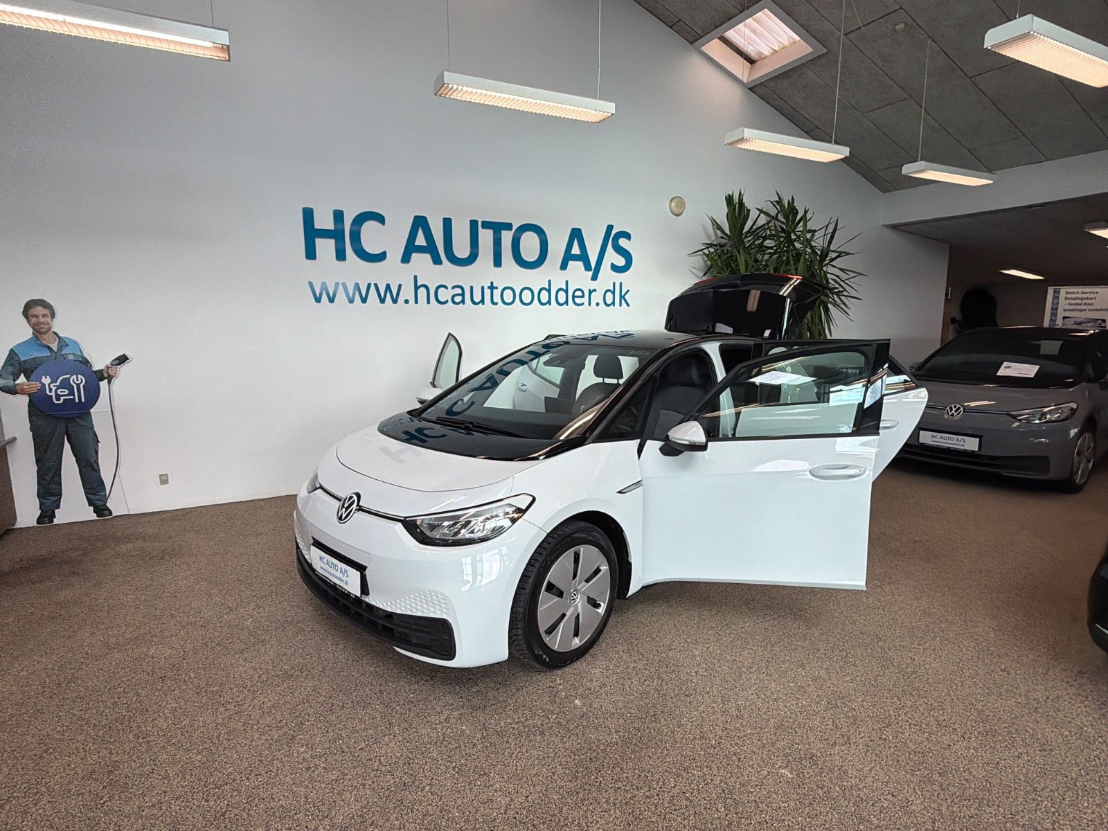 Hvid VW ID.3 fra 2021