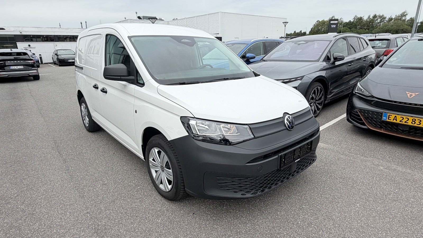 Gul VW Caddy fra 2026