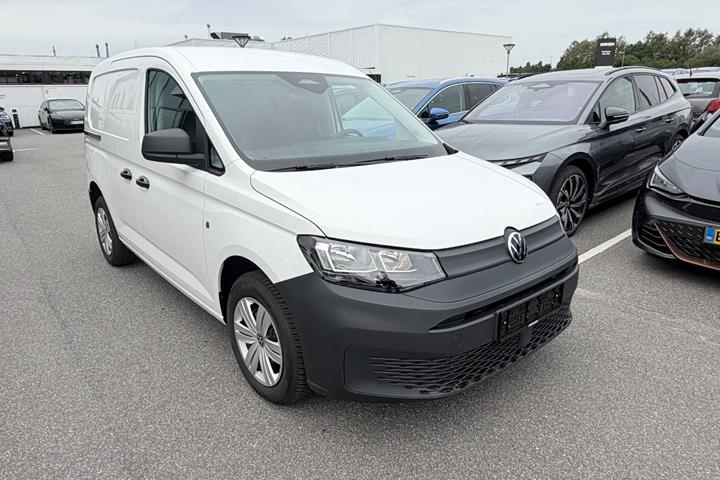Gul VW Caddy fra 2026
