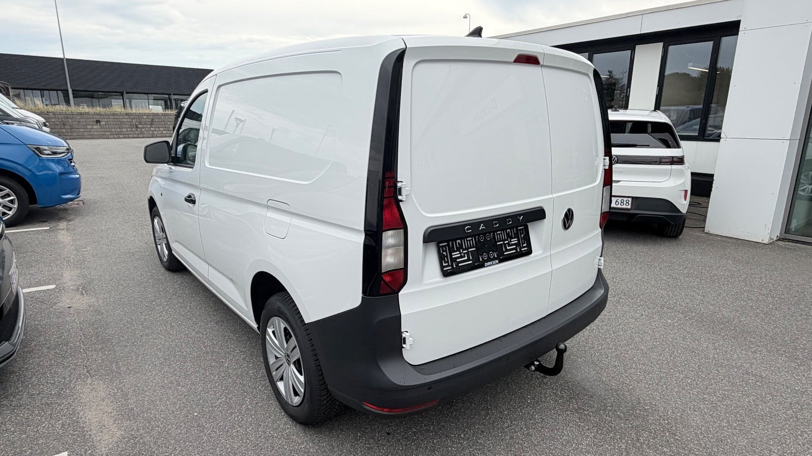 Gul VW Caddy fra 2026