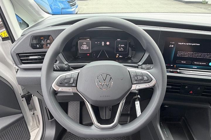Gul VW Caddy fra 2026