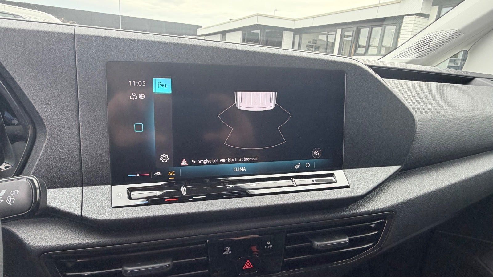 Gul VW Caddy fra 2026